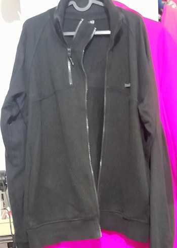 Siyah Fermuarlı Erkek Polar Sweatshirt xl beden - Görsel 6