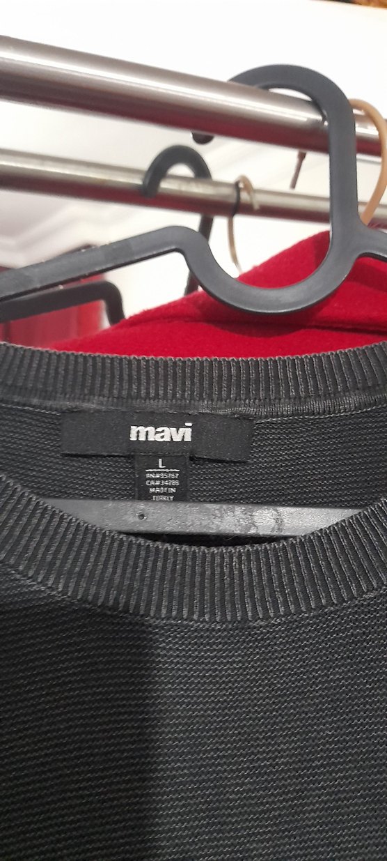 mavi marka Siyah Erkek Uzun Kollu Salaş Sweatshirt - Görsel 2