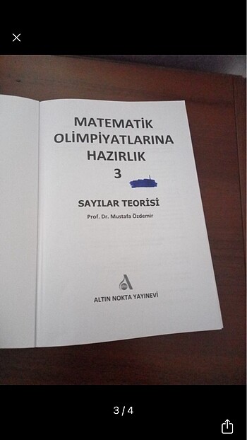  Beden Matematik Olimpiyatlarına Hazırlık 3