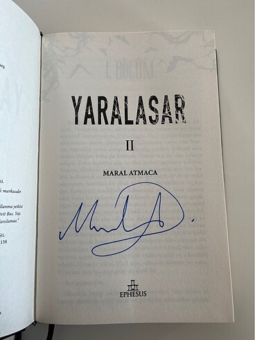 İMZALI CİLTLİ YARALASAR 1 VE 2