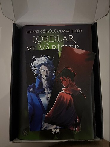  Beden LORDLAR VE VARİSLER KUTULU SET (İMZALI)