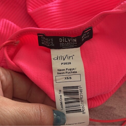 s Beden Dilvin crop top
