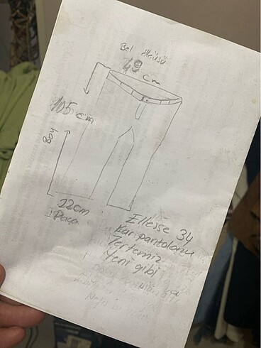 ELLESE 34 kar pantolonu gömlek hediyeli - Görsel 2