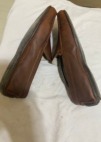 Kahverengi Deri Erkek Klasik Ayakkabı - Görsel 3