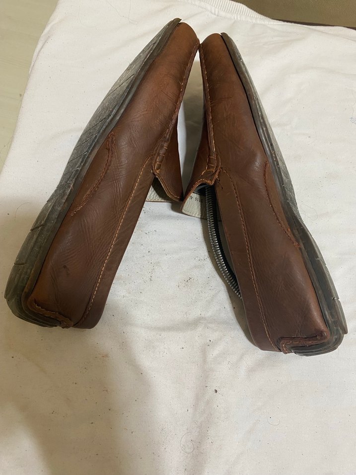 Kahverengi Deri Erkek Klasik Ayakkabı - Görsel 3