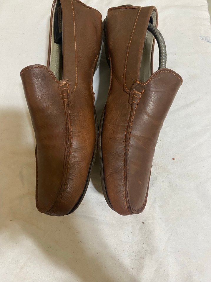 Kahverengi Deri Erkek Klasik Ayakkabı - Görsel 4