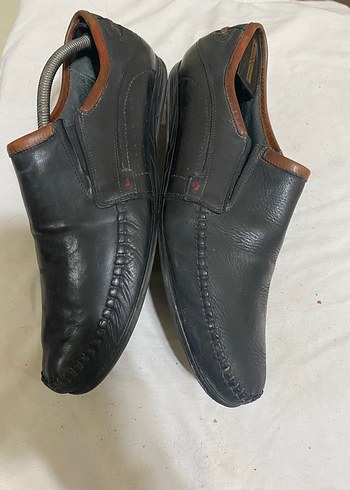 Erkek Deri Ayakkabı46.5/47-30.5-31cm - Görsel 5