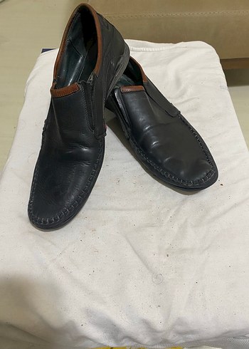 Erkek Deri Ayakkabı46.5/47-30.5-31cm - Görsel 6