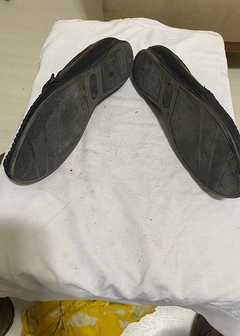 Erkek Deri Ayakkabı46.5/47-30.5-31cm - Görsel 9