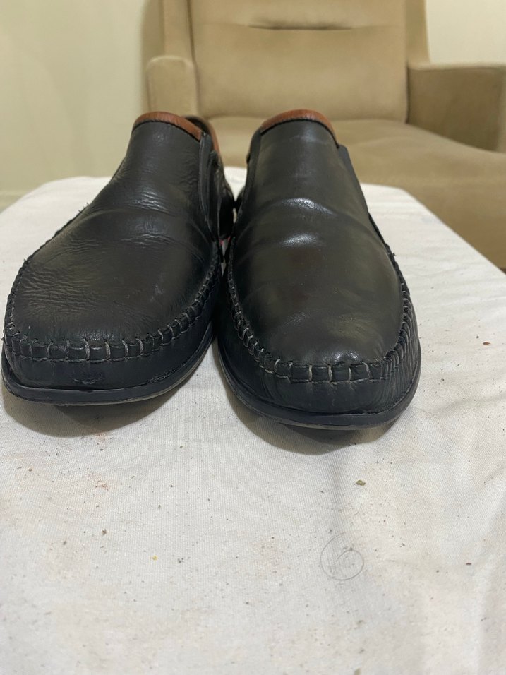 Erkek Deri Ayakkabı46.5/47-30.5-31cm - Görsel 4