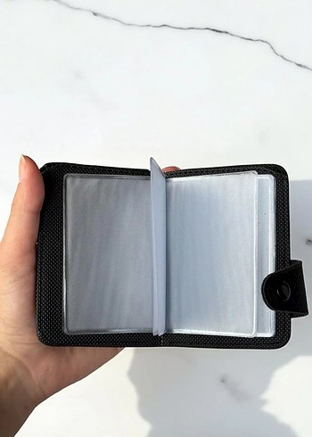 Siyah Fermuarlı Kadın Cüzdanı - Görsel 2