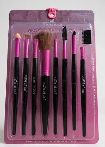 Bej Renkli Makyaj Fırça Seti - Görsel 2