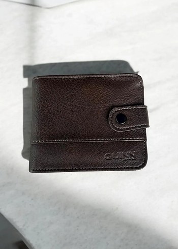 Parlak Kahverengi Erkek Cüzdanı - Görsel 3