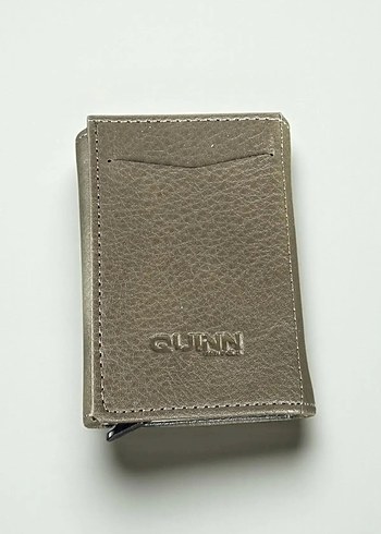 Parlak Kahverengi Minimalist Erkek Cüzdanı - Görsel 3