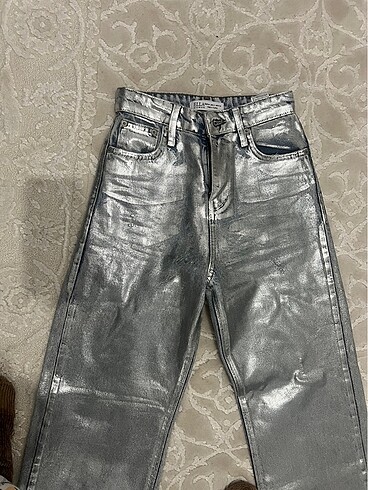xs Beden Metalik jean