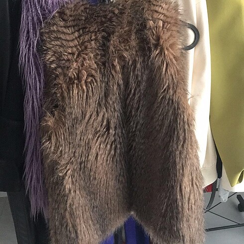 xs Beden Peluş yelek