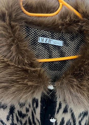 Zara Kahverengi Leopar Desenli Kadın Hırka