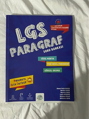 LGS PARAGRAF TÜRKÇE 8. sınıf