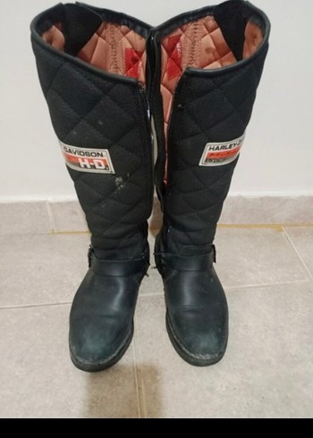 harley davidson kadın çizme bot