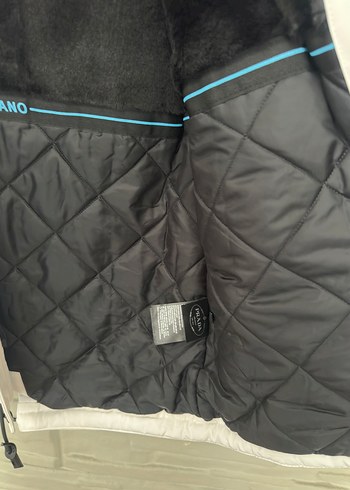 Prada Kapüşonlu Beyaz Kadın Mont