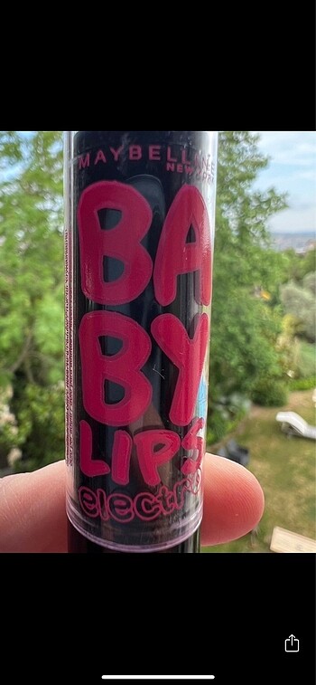 Beden MAYBELLİNE BABY LİPS ELECTRA RUJ
