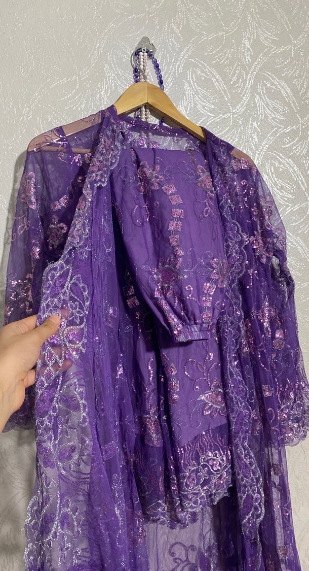 Mor xeftan etekli iç astarı var - Görsel 2