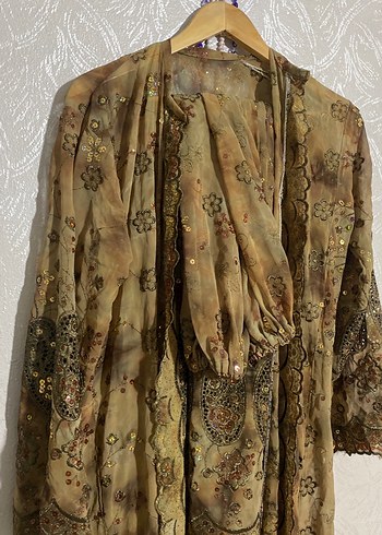 Abiye Xeftan etekli yeni moda