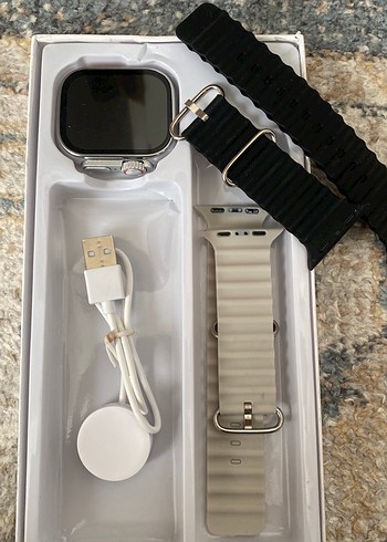 Gri T10 Ultra Akıllı Saat - Görsel 3