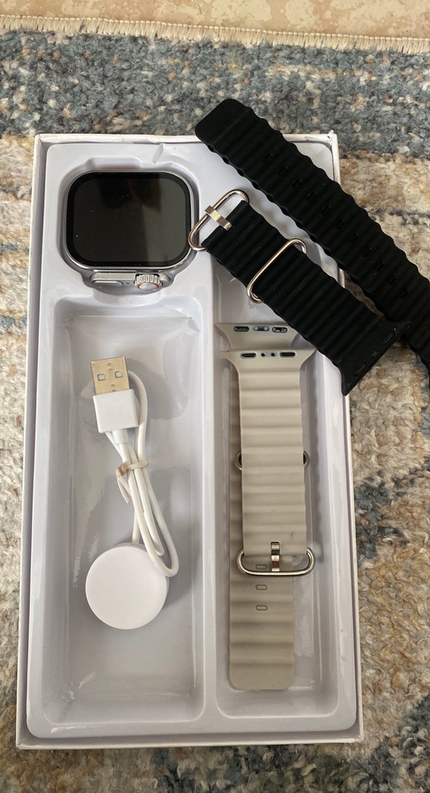 Gri T10 Ultra Akıllı Saat - Görsel 3