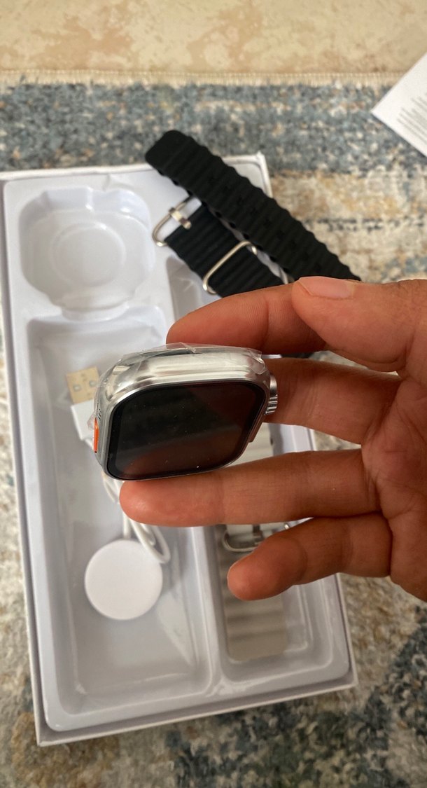 Gri T10 Ultra Akıllı Saat - Görsel 4