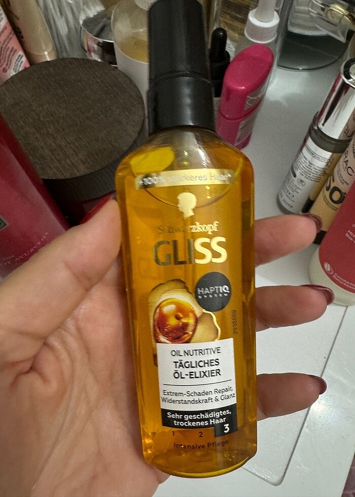 Gliss saç bakım yağı - Görsel 2