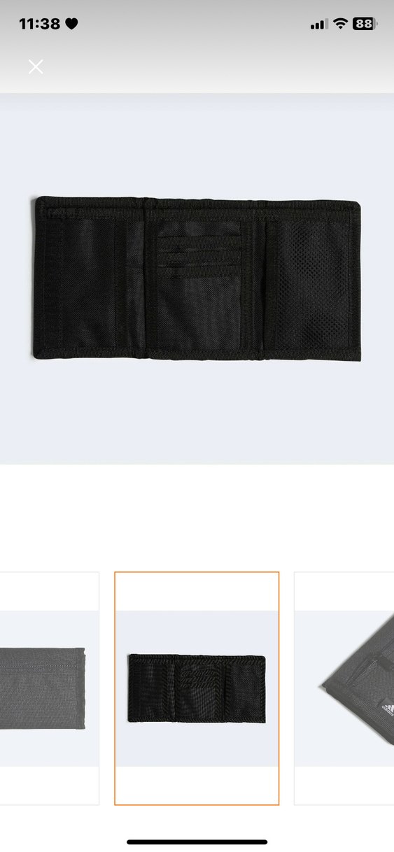 adidas Siyah Erkek Cüzdan - Görsel 3