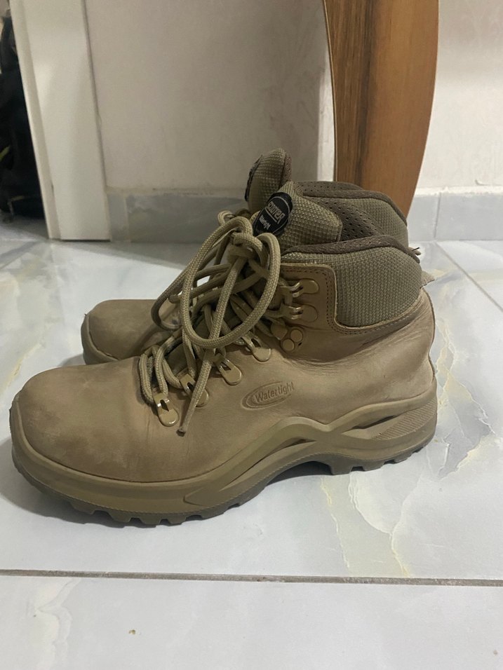 Bej Bağcıklı Unisex  Outdoor Bot - Görsel 5