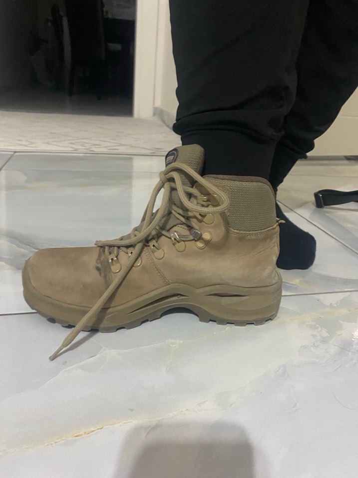 Bej Bağcıklı Unisex  Outdoor Bot - Görsel 4