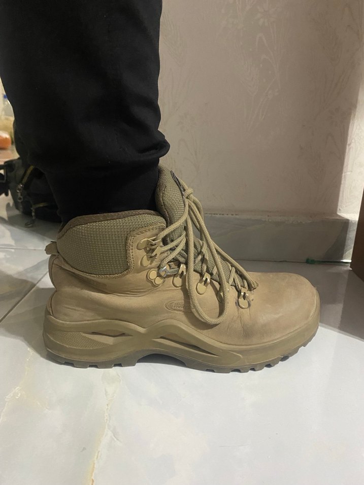 Bej Bağcıklı Unisex  Outdoor Bot - Görsel 2