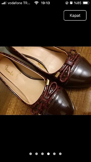 37 Beden bordo Renk Bambi biber
