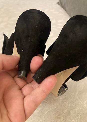 38 Beden mavi Renk Gülşah Saraçoğlu / Topuklu sandalet