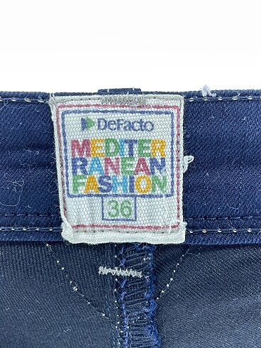 36 Beden lacivert Renk Defacto Skinny %70 İndirimli.