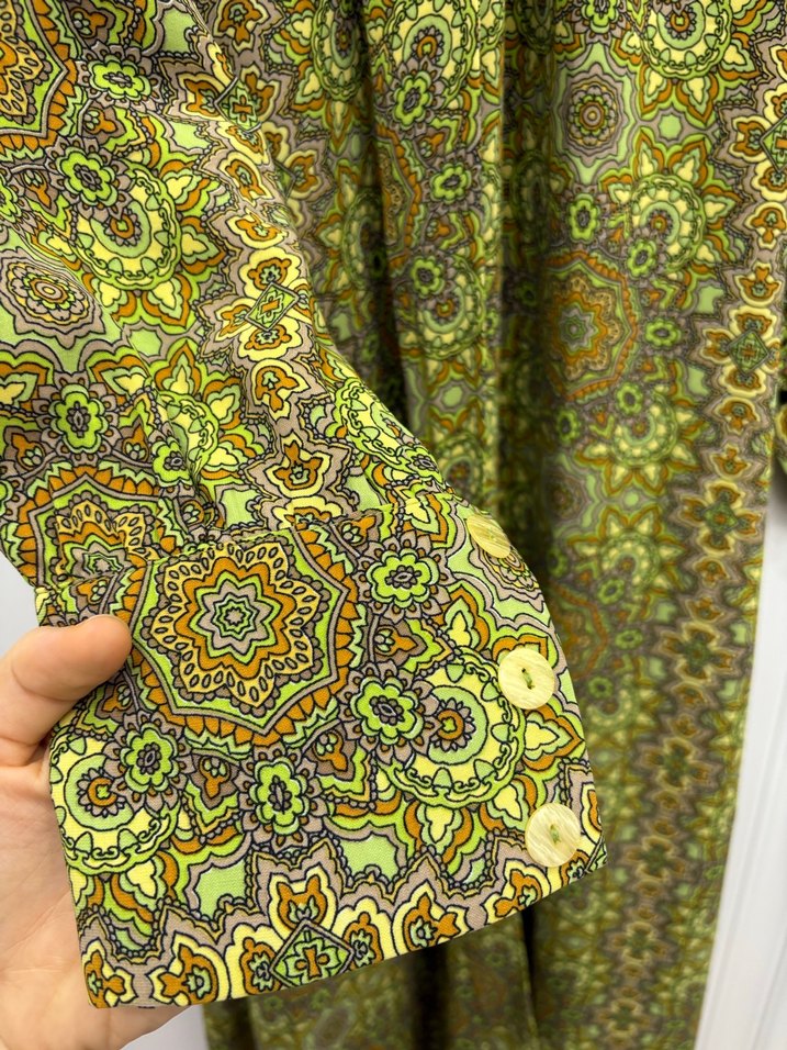 Kadın Haki Bohem Uzun Elbise - Görsel 3