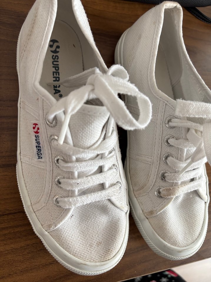 Beyaz Kadın Sneakers - Minimalist Normcore - Görsel 3