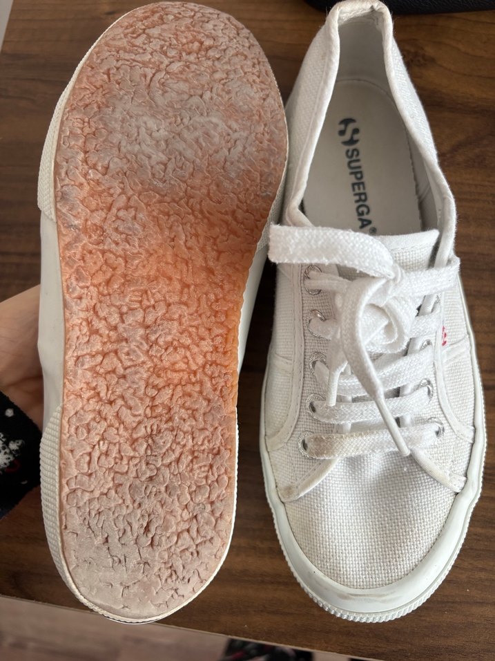 Beyaz Kadın Sneakers - Minimalist Normcore - Görsel 4