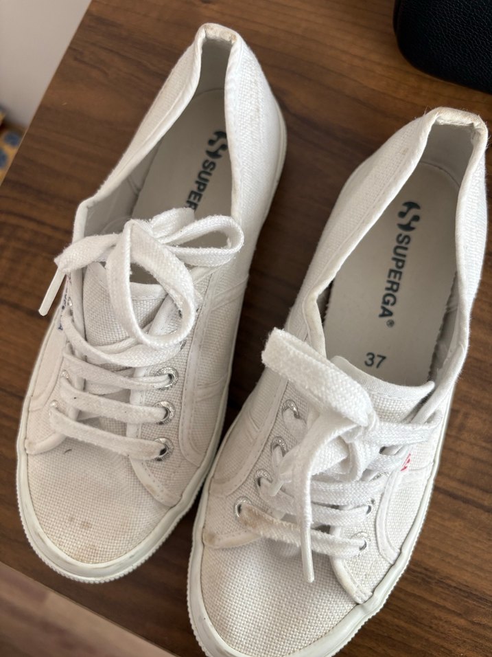 Beyaz Kadın Sneakers - Minimalist Normcore - Görsel 2