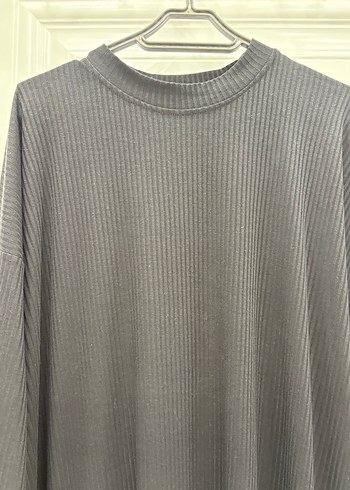 Uzun Kollu Siyah Piliseli Elbise - Görsel 2