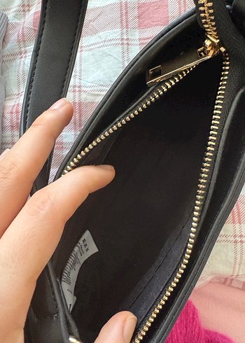 Siyah Deri Kadın Çanta - Görsel 3