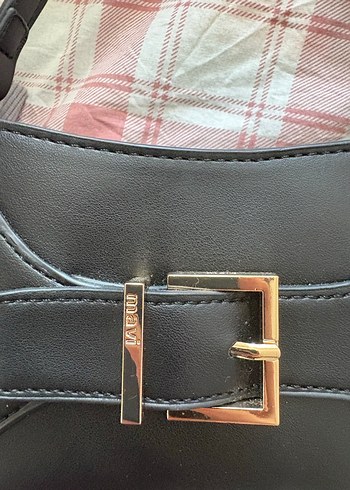 Siyah Deri Kadın Çanta - Görsel 2