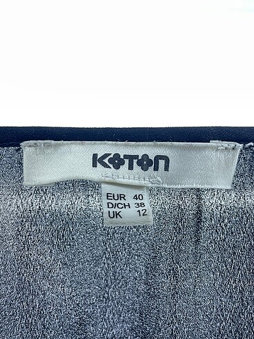 40 Beden siyah Renk Koton Bluz %70 İndirimli.