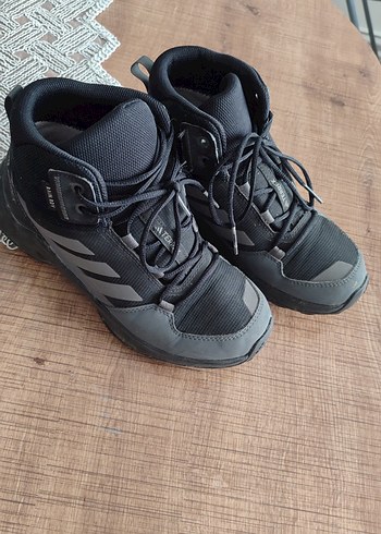 Adidas Siyah Gri Outdoor Bot