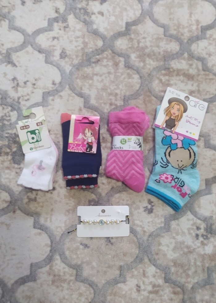 Çocuk çorap çamaşır  - Görsel 3