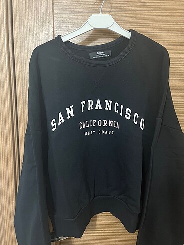 BERSHKA KISA SWEAT