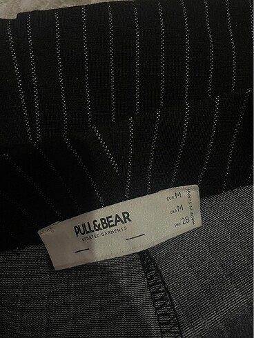 m Beden siyah Renk Pull Bear Pantolon